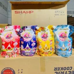 ComBo 2 Túi Nước xả vải Hygiene BB 2200ml giúp quần áo phẳng phiu, an toàn cho da 7