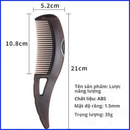 Lược Chải Tóc Chống Gàu Làm Phồng Tóc, Ngăn Bết Dính Tóc Làm Sạch Gàu Sau 1 Lần Ấn Nút Best 7