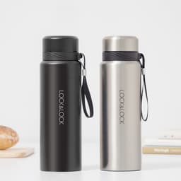 [ShopeeVIP T9] Bình giữ nhiệt LocknLock 800ml LHC6180BLK màu Đen có lưới lọc trà, dây treo - Hàng Chính Hãng - JoyMall 3