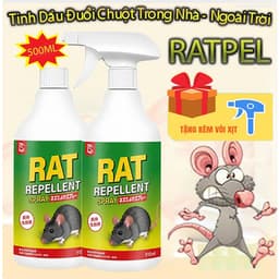 Chai Xịt Đuổi Chuột Thảo Mộc RAT SPRAY 500ml – Xua Chuột Ngăn Phá Hoại, Dùng Cho Nhà Kho – Bếp – Xe 1