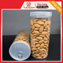 Hạt Hạnh Nhân Ruột Ăn Liền, Hạnh Nhân Không Vỏ Vị Nguyên Bản, Nguyên Liệu Làm Bánh, Ăn Kèm Sữa Chua 2