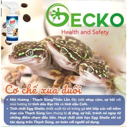 Xịt Đuổi Thằn Lằn ,Thạch Sùng Hiệu Quả GECKO AWAY SPRAY 500ml – Hương Tự Nhiên An Toàn, Lành Tính 8