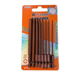ĐẦU BẮT VÍT CHÂN LỤC GIÁC 1/4 ĐẦU HOA THỊ (SAO) 8PC KAPUSI DÀI 65MM HOẶC 100MM_CÓ XUẤT HĐ VAT 7