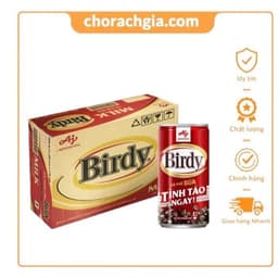 CHÍNH HÃNG nguyên thùng 30 lon Cà phê sữa lon Birdy 170ml 1