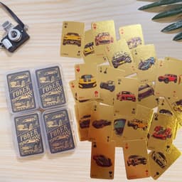 Bộ Bài Tây Phản Quang Tráng Gương- Bộ Bài Tây Mini- Bộ Bài Tây Mạ Vàng-Bộ Bài Tây Mạ Bạc 52 Lá 2