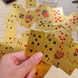 Bộ Bài Tây Phản Quang Tráng Gương- Bộ Bài Tây Mini- Bộ Bài Tây Mạ Vàng-Bộ Bài Tây Mạ Bạc 52 Lá 3