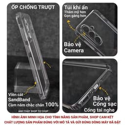 Ốp lưng Samsung A06 4G,5G ốp dẻo trong chống sốc  trơn màu đen | Ốp điện thoại SS galaxy dẻo bảo vệ camera đt 5