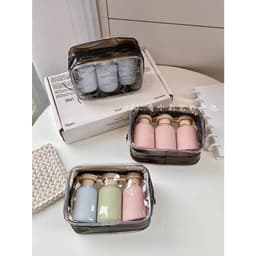 Set 3 lọ chiết mỹ phẩm ,dầu gội,sữa tắm siêu tiện lợi nhỏ gọn dễ dàng mang theo phù hợp khi đi du lịch,công tác. 8
