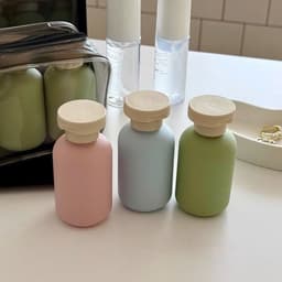Set 3 lọ chiết mỹ phẩm ,dầu gội,sữa tắm siêu tiện lợi nhỏ gọn dễ dàng mang theo phù hợp khi đi du lịch,công tác. 6