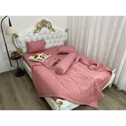 Mền thun Hàn Quốc trơn 1 màu Aniva Home, mềm mại, co giãn tốt, thoáng mát, êm ái, sử dụng lâu dài 2