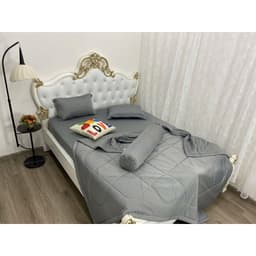 Mền thun Hàn Quốc trơn 1 màu Aniva Home, mềm mại, co giãn tốt, thoáng mát, êm ái, sử dụng lâu dài 4