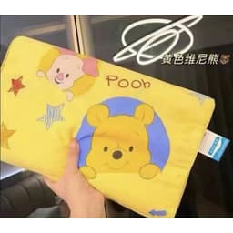 Gối nằm cho bé Aniva Home cotton cao su non, thiết kế ôm đầu cổ, êm ái, thoáng mát, bảo vệ giấc ngủ 8