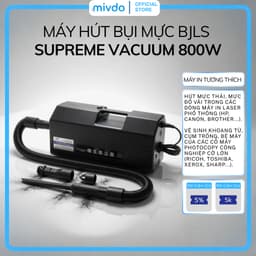 Máy Hút Bụi Mực BJLS Supreme Vacuum 800W Dùng Cho Máy In Máy Photocopy Hoạt Động Ổn Định Bền Đẹp 1