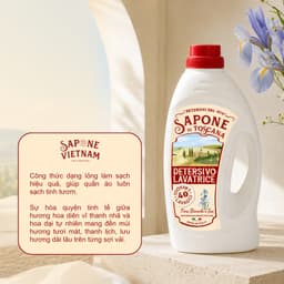 Nước Giặt & Xả Sapone di Toscana – Hương Thơm Sang, Quần Áo Sạch Thơm Cả Ngày 2