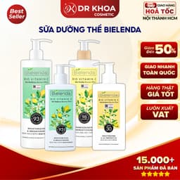 Sữa dưỡng thể trắng da Bielenda Bio Vitamin C Moisturizing And Toning Body Milk Niacinamide 400ml 1