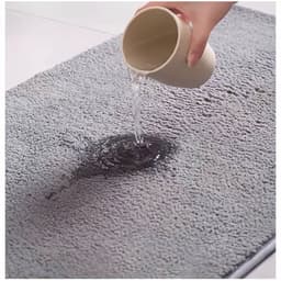 [Combo 5 Thảm] Tấm Thảm Lau Chân Nỉ Thấm Nước Tốt Đế Lót Cao Su Chống Trơn Trượt Kt 40x60cm 3
