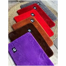[Combo 5 Thảm] Tấm Thảm Lau Chân Nỉ Thấm Nước Tốt Đế Lót Cao Su Chống Trơn Trượt Kt 40x60cm 4