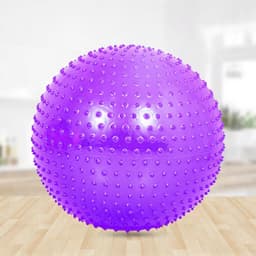 Bóng tập Yoga, Gym Gai Massage (Size 65 , 75 ,85cm) Tặng Kèm Bơm Chân Không( Bóng Gai) 6