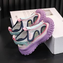 Giày Sandal Rọ Bé Trai Bé Gái Giày Thể Thao Siêu Nhẹ Chống Trượt Cho Trẻ Em. Mã 613 5