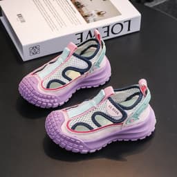 Giày Sandal Rọ Bé Trai Bé Gái Giày Thể Thao Siêu Nhẹ Chống Trượt Cho Trẻ Em. Mã 613 7