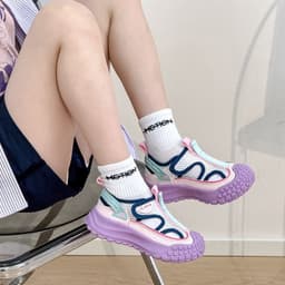 Giày Sandal Rọ Bé Trai Bé Gái Giày Thể Thao Siêu Nhẹ Chống Trượt Cho Trẻ Em. Mã 613 4