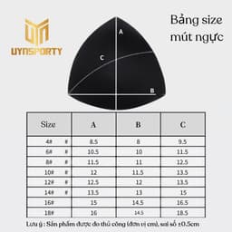 Mút Đệm, Cúp Tam Giác, Miếng Độn Ngực, Che Chắn Tập Thể Thao Pickleball Gym Yoga Đồ Bơi Đệm Nâng 8