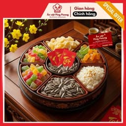 Hạt Hướng Dương Rang Mộc, Hướng Dương Rang Không Vị, Hạt Hướng Dương Nguyên Bản, Hạt Nhâm Nhi Tết 6