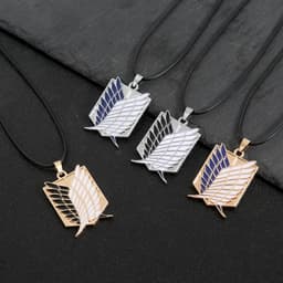 Vòng Cổ Attack On Titan Wings Of Freedom Trinh Sát Đoàn Anime AOT Dây Chuyền Cosplay Cao Cấp 6