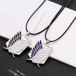 Vòng Cổ Attack On Titan Wings Of Freedom Trinh Sát Đoàn Anime AOT Dây Chuyền Cosplay Cao Cấp 4