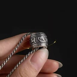 Vòng cổ Kinh luân dây chuyền phật pháp kinh chú phụ kiện phong thủy 3