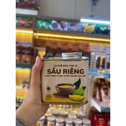 Cà Phê Hòa Tan Hương Sầu Riêng Hộp Thiếc - Quà Tây Nguyên 2