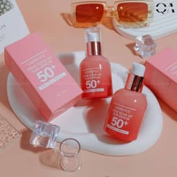 Kem Chống Nắng Nâng Tone Tự Nhiên DHC LOVELYCC Pink Tone Up Chính Hãng 30GR 6