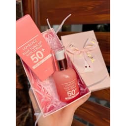 Kem Chống Nắng Nâng Tone Tự Nhiên DHC LOVELYCC Pink Tone Up Chính Hãng 30GR 3