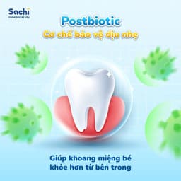 Bọt Đánh Răng Sachi Postbiotics Dạng Bọt Giúp Làm Sạch, Ngừa Sâu Răng 80ml 3
