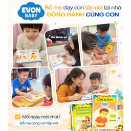 Thẻ Flash EVON BABY dạy bé tập nói - NGUYÊN NHÂN & KẾT QUẢ 7