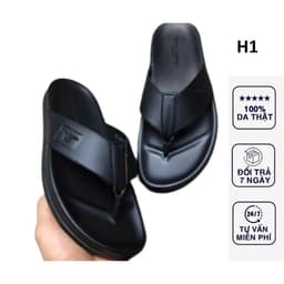 Dép sandanl da bò cao cấp dép thời trang nam 2026 đế pu siêu nhẹ 2 lớp chống đau chân cao cấp· đế cao 3CM nhẹ êm H5 4