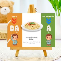 Thẻ Flash EVON BABY dạy bé tập nói – Bật Âm Đầu Tiên “Ạ, DẠ” 5