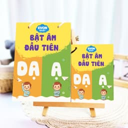 Thẻ Flash EVON BABY dạy bé tập nói – Bật Âm Đầu Tiên “Ạ, DẠ” 9