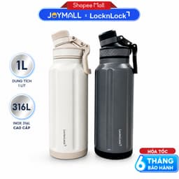 Bình Giữ Nhiệt Thép Không Gỉ 316 LocknLock LHC4409 1 lít ,Hàng Chính Hãng, Có Tay Cầm - JoyMall 2