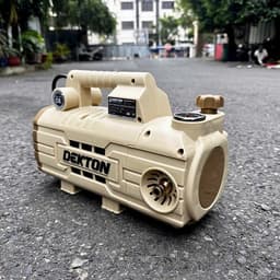 [Chống giật] Máy xịt rửa xe chỉnh áp Dekton CWR3001 VTG 1350W - Motor lõi đồng 100% -Chỉnh Áp 110 Bar - Dây Xịt 12M 3