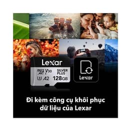 Thẻ nhớ MicroSDXC Lexar Professional Silver Plus UHS-I U3 205MB/s -  Hỗ Trợ Quay 4K Ultra HD, Chống Nước, Chống Sốc 6