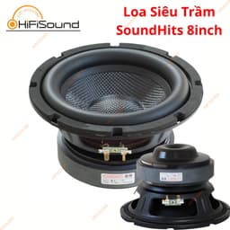 Loa Sub SoundHits SW Siêu trầm SW801 8 inch 4omh 200W siêu bass, siêu trầm 1