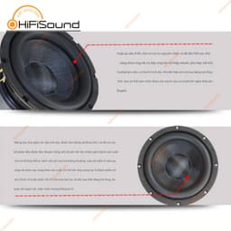 Loa Sub SoundHits SW Siêu trầm SW801 8 inch 4omh 200W siêu bass, siêu trầm 5