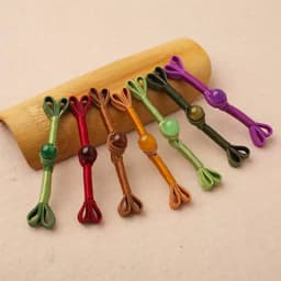 (COMBO 5-10) Nút Tàu Đuôi Phi Yến Cổ Trang - Khuy Thêu Tay Trang Trí Sườn Xám Hán Phục 6