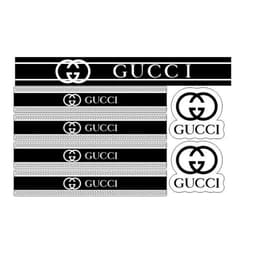 Tem dán xe Decal K1, VC mẫu ADI-DAS nhiều mầu sắc | Decal chống nước và chống phai mầu 5