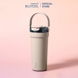 Ly giữ nhiệt thép phủ sứ LocknLock Blissoul Cafe Ceramic Tumbler 700ml LHC4440 có quai xách  - Hàng Chính Hãng - JoyMall 8