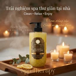 Sữa Tắm Tẩy Tế Bào Chết 2IN1 Hello Morning Hương Chanh Tây 500ml - Sáng Da Mịn Màng, Thơm Mát 4