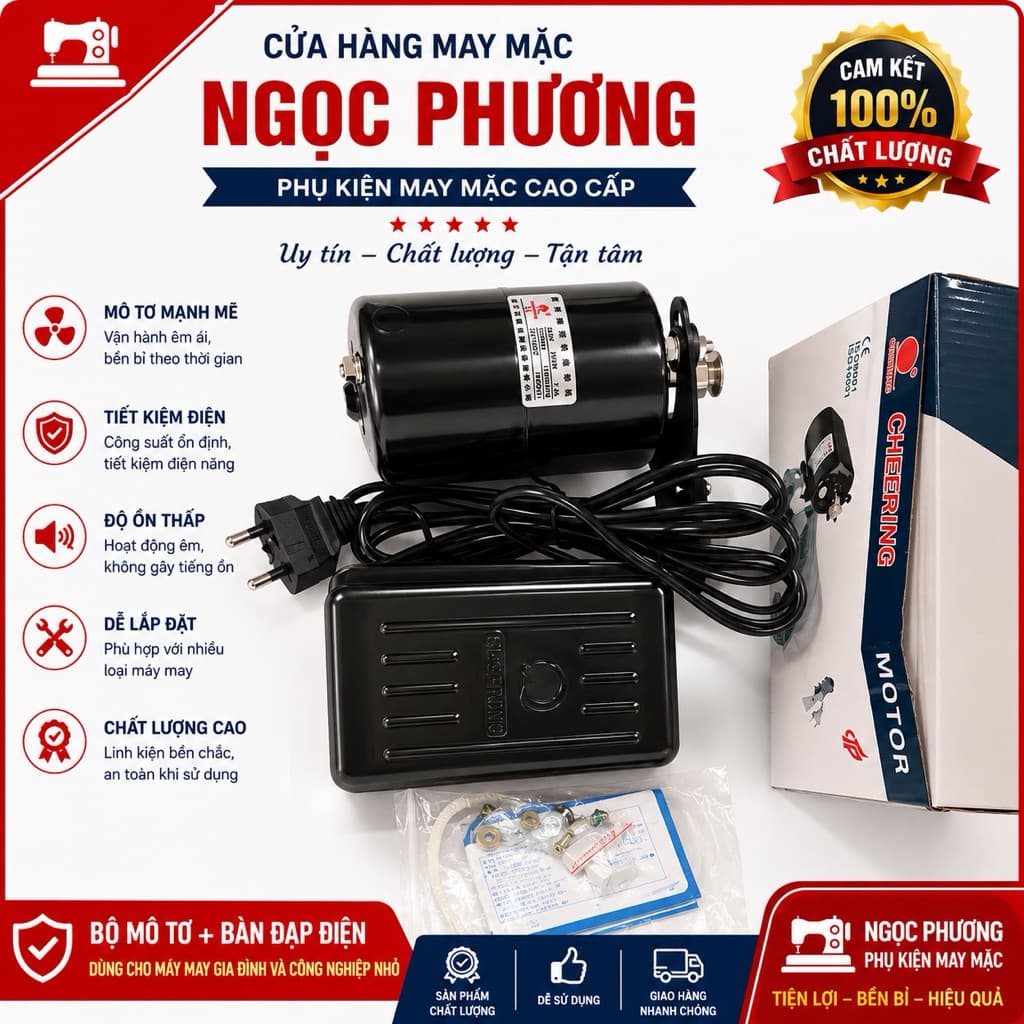 motor máy may gia đình hiệu con rồng, motor máy vắt sổ hiệu con rồng