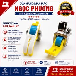 chân vịt bánh xe chống nhăn nhựa chân vịt nhựa bánh xe chống nhăn máy may công nghiệp 1