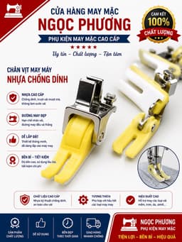 chân vịt nhựa 2 da máy may gia đình 1